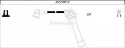 Комплект проводов зажигания NIPPARTS купить