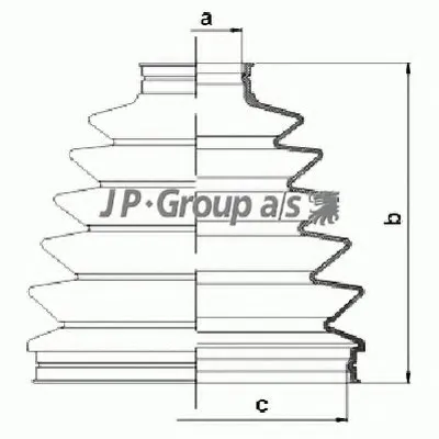 Комплект пылника, приводной вал QH JP GROUP купить