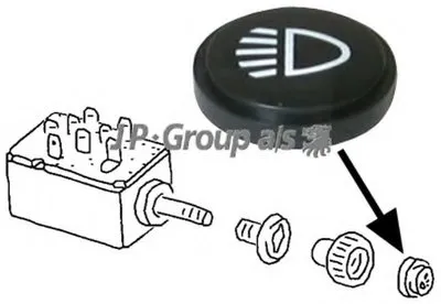 Выключатель, головной свет CLASSIC JP GROUP купить