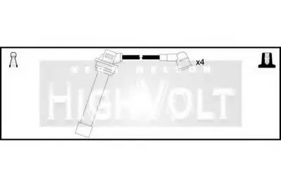 Комплект проводов зажигания HighVolt STANDARD купить