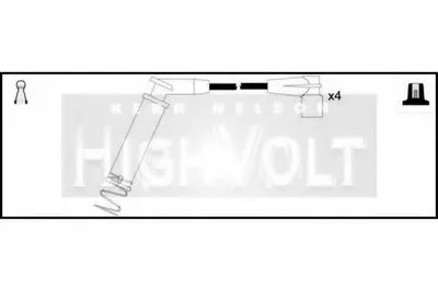 Комплект проводов зажигания HighVolt STANDARD купить