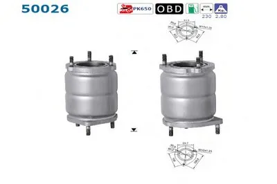 Катализатор для переоборудования AS купить