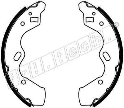 Комплект тормозных колодок fri.tech. купить