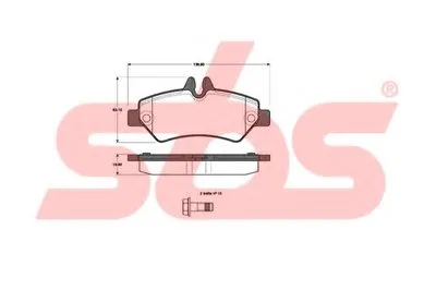 Комплект тормозных колодок, дисковый тормоз sbs купить