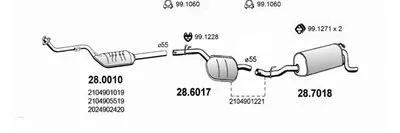 Система выпуска ОГ ASSO купить