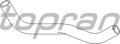 Шланг радиатора TOPRAN купить