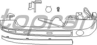Ручка двери TOPRAN купить