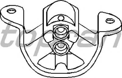 Кронштейн двигателя TOPRAN купить