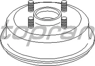 Тормозной барабан TOPRAN купить