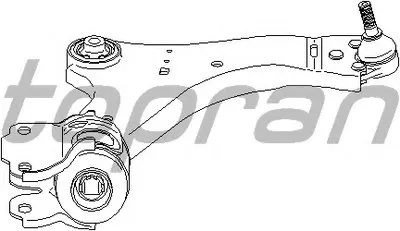 Рычаг независимой подвески колеса, подвеска колеса TOPRAN купить