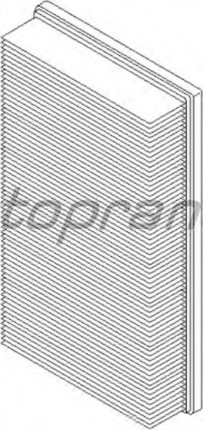 Воздушный фильтр TOPRAN купить