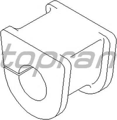 Опора, стабилизатор TOPRAN купить
