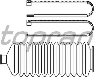 Комплект пылника, рулевое управление TOPRAN купить