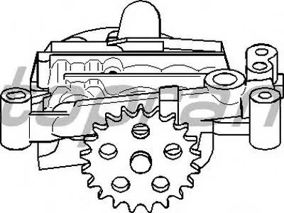 Масляный насос TOPRAN купить