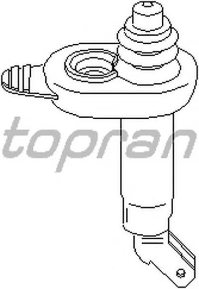Выключатель, контакт двери; Выключатель, сигнализатор включения ручного тормоза TOPRAN купить