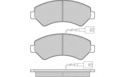 Комплект тормозных колодок, дисковый тормоз E.T.F. купить