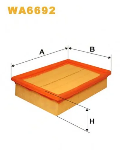 Воздушный фильтр WIX FILTERS купить