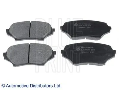 Комплект тормозных колодок, дисковый тормоз BLUE PRINT купить