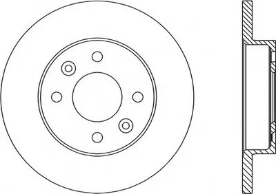 Тормозной диск ADAPTIVE OPEN PARTS купить