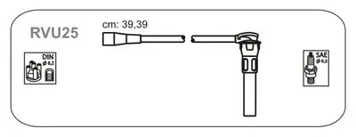 Комплект проводов зажигания JANMOR купить