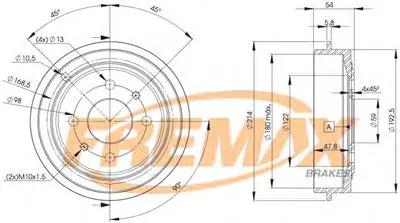 Тормозной барабан FREMAX купить