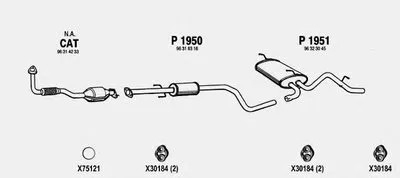Система выпуска ОГ FENNO купить
