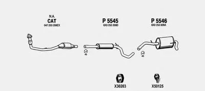 Система выпуска ОГ FENNO купить