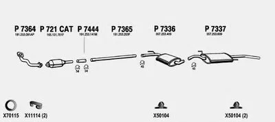 Система выпуска ОГ FENNO купить