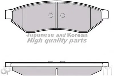 Комплект тормозных колодок, дисковый тормоз ASHUKI купить