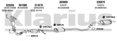 Система выпуска ОГ KLARIUS купить