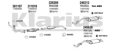 Система выпуска ОГ KLARIUS купить