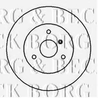Тормозной диск BORG & BECK купить