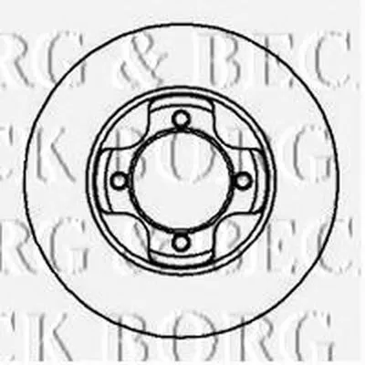 Тормозной диск BORG & BECK купить
