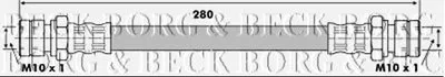Тормозной шланг BORG & BECK купить