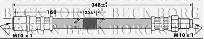 Тормозной шланг BORG & BECK купить