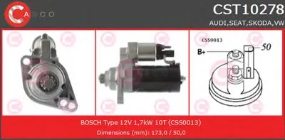 Стартер BRAND NEW SERIES CASCO купить