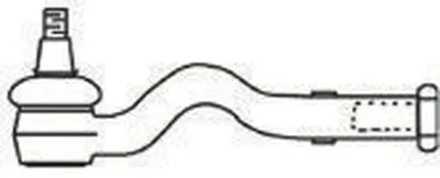 Наконечник поперечной рулевой тяги FRAP купить