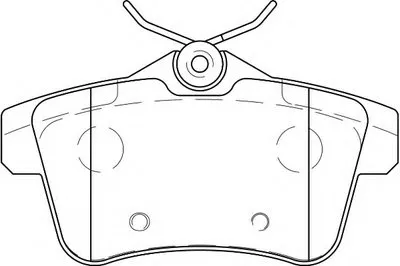 Комплект тормозных колодок, дисковый тормоз WAGNER купить