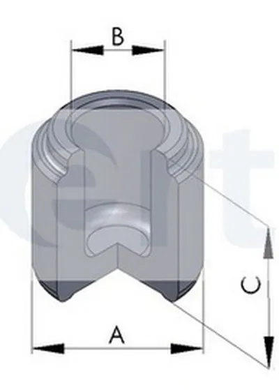 Поршень, корпус скобы тормоза ERT купить