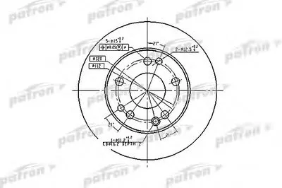 Тормозной диск PATRON купить
