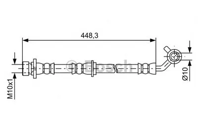 Тормозной шланг BOSCH купить