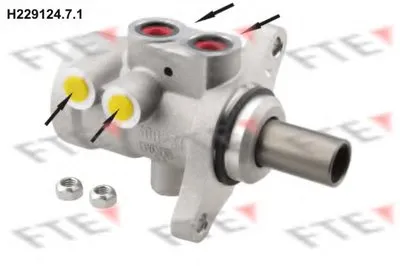 целиндер ручного тормоза FTE купить