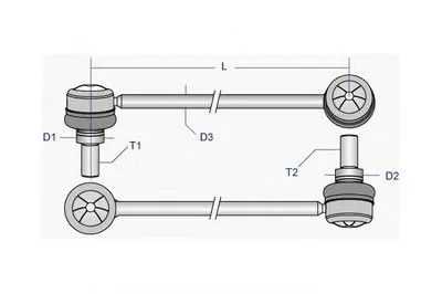 Тяга / стойка, стабилизатор MOOG купить