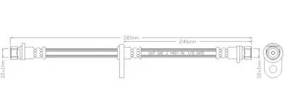Тормозной шланг REMKAFLEX купить