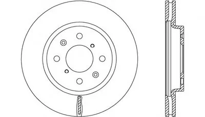 Тормозной диск ADAPTIVE OPEN PARTS купить