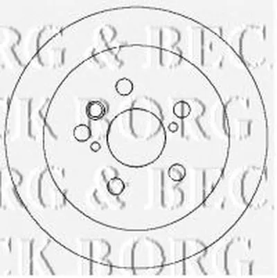 Тормозной диск BORG & BECK купить