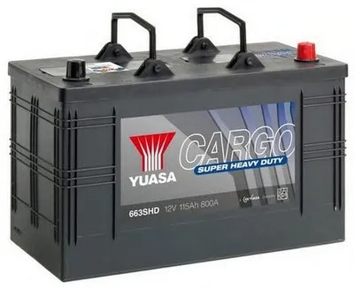 Стартерная аккумуляторная батарея Cargo Super Heavy Duty Batteries (SHD) YUASA купить