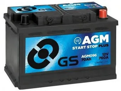 Стартерная аккумуляторная батарея GS AGM Stop Start Plus GS купить