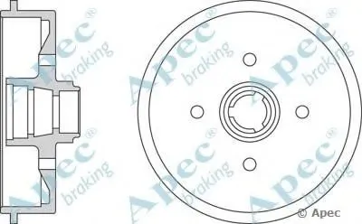 Тормозной барабан APEC braking купить