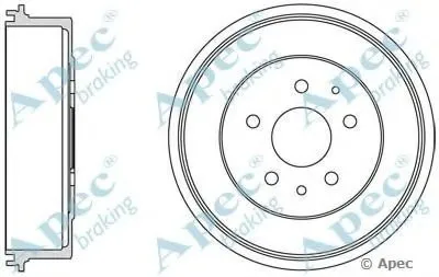 Тормозной барабан APEC braking купить